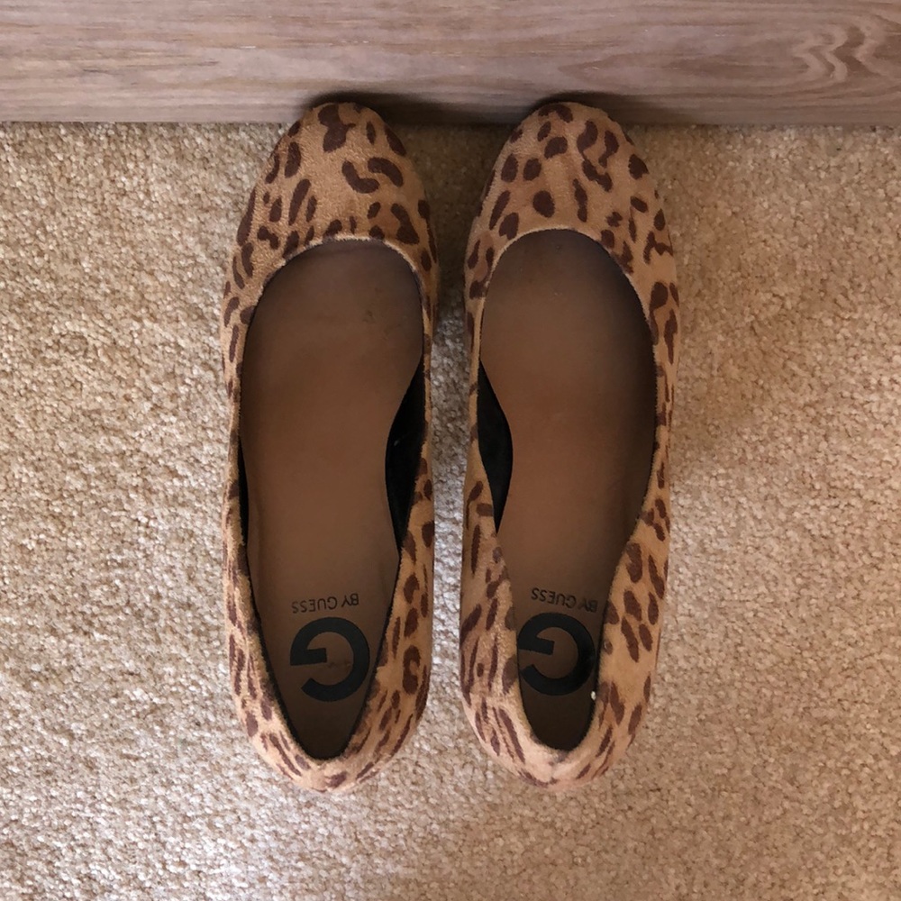 Guess Leopard Print High Heels Size 8 - image 4